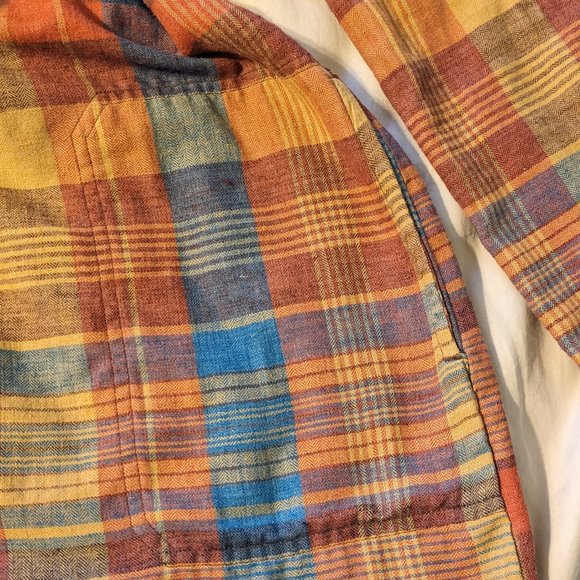 Toad&Co Re-Form Flannel Shirt Dress, XS - Picture 10 of 11